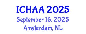 International Conference on Healthy and Active Aging (ICHAA) September 16, 2025 - Amsterdam, Netherlands