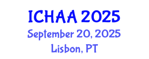 International Conference on Healthy and Active Aging (ICHAA) September 20, 2025 - Lisbon, Portugal