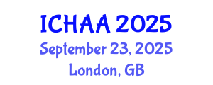 International Conference on Healthy and Active Aging (ICHAA) September 23, 2025 - London, United Kingdom