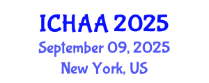 International Conference on Healthy and Active Aging (ICHAA) September 09, 2025 - New York, United States