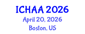 International Conference on Healthy and Active Aging (ICHAA) April 20, 2026 - Boston, United States International Conference on Healthy and Active Aging (ICHAA) April 20, 2026 - Boston, United States