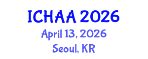 International Conference on Healthy and Active Aging (ICHAA) April 13, 2026 - Seoul, Republic of Korea International Conference on Healthy and Active Aging (ICHAA) April 13, 2026 - Seoul, Republic of Korea