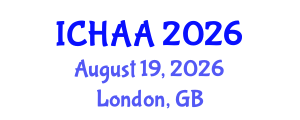 International Conference on Healthy and Active Aging (ICHAA) August 19, 2026 - London, United Kingdom International Conference on Healthy and Active Aging (ICHAA) August 19, 2026 - London, United Kingdom