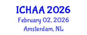 International Conference on Healthy and Active Aging (ICHAA) February 02, 2026 - Amsterdam, Netherlands International Conference on Healthy and Active Aging (ICHAA) February 02, 2026 - Amsterdam, Netherlands