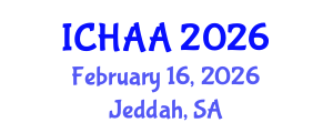 International Conference on Healthy and Active Aging (ICHAA) February 16, 2026 - Jeddah, Saudi Arabia International Conference on Healthy and Active Aging (ICHAA) February 16, 2026 - Jeddah, Saudi Arabia