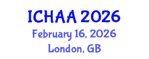 International Conference on Healthy and Active Aging (ICHAA) February 16, 2026 - London, United Kingdom