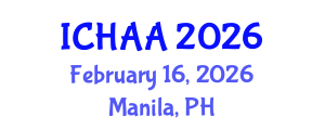 International Conference on Healthy and Active Aging (ICHAA) February 16, 2026 - Manila, Philippines