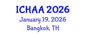 International Conference on Healthy and Active Aging (ICHAA) January 19, 2026 - Bangkok, Thailand