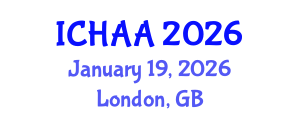 International Conference on Healthy and Active Aging (ICHAA) January 19, 2026 - London, United Kingdom