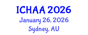 International Conference on Healthy and Active Aging (ICHAA) January 26, 2026 - Sydney, Australia