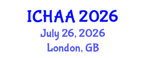 International Conference on Healthy and Active Aging (ICHAA) July 26, 2026 - London, United Kingdom International Conference on Healthy and Active Aging (ICHAA) July 26, 2026 - London, United Kingdom