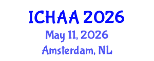 International Conference on Healthy and Active Aging (ICHAA) May 11, 2026 - Amsterdam, Netherlands International Conference on Healthy and Active Aging (ICHAA) May 11, 2026 - Amsterdam, Netherlands