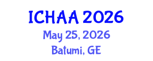 International Conference on Healthy and Active Aging (ICHAA) May 25, 2026 - Batumi, Georgia International Conference on Healthy and Active Aging (ICHAA) May 25, 2026 - Batumi, Georgia