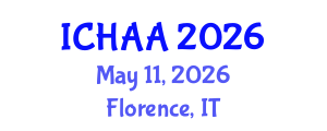 International Conference on Healthy and Active Aging (ICHAA) May 11, 2026 - Florence, Italy International Conference on Healthy and Active Aging (ICHAA) May 11, 2026 - Florence, Italy