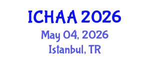 International Conference on Healthy and Active Aging (ICHAA) May 04, 2026 - Istanbul, Turkey International Conference on Healthy and Active Aging (ICHAA) May 04, 2026 - Istanbul, Turkey