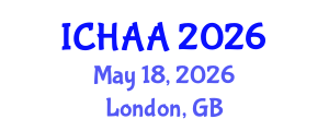 International Conference on Healthy and Active Aging (ICHAA) May 18, 2026 - London, United Kingdom International Conference on Healthy and Active Aging (ICHAA) May 18, 2026 - London, United Kingdom