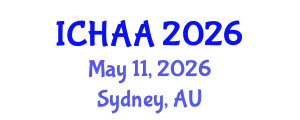International Conference on Healthy and Active Aging (ICHAA) May 11, 2026 - Sydney, Australia International Conference on Healthy and Active Aging (ICHAA) May 11, 2026 - Sydney, Australia
