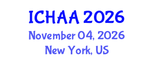 International Conference on Healthy and Active Aging (ICHAA) November 04, 2026 - New York, United States International Conference on Healthy and Active Aging (ICHAA) November 04, 2026 - New York, United States