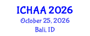 International Conference on Healthy and Active Aging (ICHAA) October 25, 2026 - Bali, Indonesia