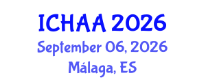 International Conference on Healthy and Active Aging (ICHAA) September 06, 2026 - Málaga, Spain International Conference on Healthy and Active Aging (ICHAA) September 06, 2026 - Málaga, Spain