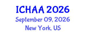 International Conference on Healthy and Active Aging (ICHAA) September 09, 2026 - New York, United States International Conference on Healthy and Active Aging (ICHAA) September 09, 2026 - New York, United States