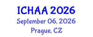 International Conference on Healthy and Active Aging (ICHAA) September 06, 2026 - Prague, Czechia International Conference on Healthy and Active Aging (ICHAA) September 06, 2026 - Prague, Czechia