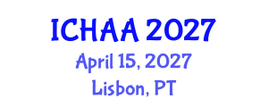 International Conference on Healthy and Active Aging (ICHAA) April 15, 2027 - Lisbon, Portugal International Conference on Healthy and Active Aging (ICHAA) April 15, 2027 - Lisbon, Portugal