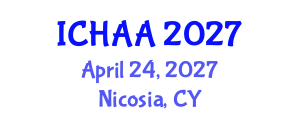 International Conference on Healthy and Active Aging (ICHAA) April 24, 2027 - Nicosia, Cyprus International Conference on Healthy and Active Aging (ICHAA) April 24, 2027 - Nicosia, Cyprus