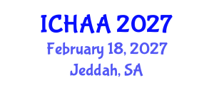 International Conference on Healthy and Active Aging (ICHAA) February 18, 2027 - Jeddah, Saudi Arabia