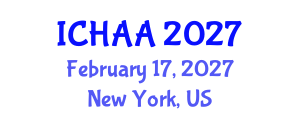 International Conference on Healthy and Active Aging (ICHAA) February 17, 2027 - New York, United States