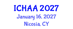International Conference on Healthy and Active Aging (ICHAA) January 16, 2027 - Nicosia, Cyprus International Conference on Healthy and Active Aging (ICHAA) January 16, 2027 - Nicosia, Cyprus