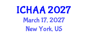 International Conference on Healthy and Active Aging (ICHAA) March 17, 2027 - New York, United States International Conference on Healthy and Active Aging (ICHAA) March 17, 2027 - New York, United States