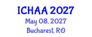International Conference on Healthy and Active Aging (ICHAA) May 08, 2027 - Bucharest, Romania International Conference on Healthy and Active Aging (ICHAA) May 08, 2027 - Bucharest, Romania