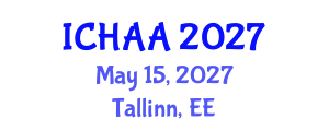 International Conference on Healthy and Active Aging (ICHAA) May 15, 2027 - Tallinn, Estonia International Conference on Healthy and Active Aging (ICHAA) May 15, 2027 - Tallinn, Estonia