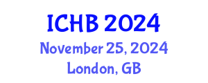 International Conference on Healthy Buildings (ICHB) November 25, 2024 - London, United Kingdom