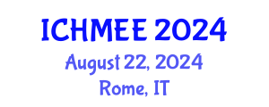 International Conference on Heavy Metals in the Environment and Ecosystems (ICHMEE) August 22, 2024 - Rome, Italy
