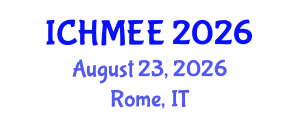 International Conference on Heavy Metals in the Environment and Ecosystems (ICHMEE) August 23, 2026 - Rome, Italy