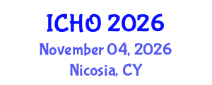International Conference on Hematology and Oncology (ICHO) November 04, 2026 - Nicosia, Cyprus International Conference on Hematology and Oncology (ICHO) November 04, 2026 - Nicosia, Cyprus