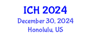 International Conference on Hematology (ICH) December 30, 2024 - Honolulu, United States