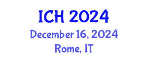 International Conference on Hematology (ICH) December 16, 2024 - Rome, Italy