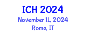 International Conference on Hematology (ICH) November 11, 2024 - Rome, Italy