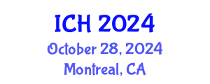 International Conference on Hematology (ICH) October 28, 2024 - Montreal, Canada