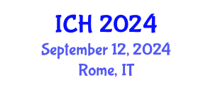 International Conference on Hematology (ICH) September 12, 2024 - Rome, Italy