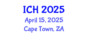International Conference on Hematology (ICH) April 15, 2025 - Cape Town, South Africa