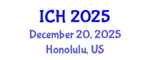 International Conference on Hematology (ICH) December 20, 2025 - Honolulu, United States