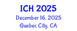 International Conference on Hematology (ICH) December 16, 2025 - Quebec City, Canada