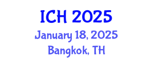 International Conference on Hematology (ICH) January 18, 2025 - Bangkok, Thailand