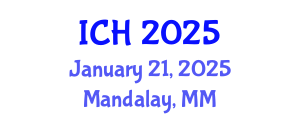 International Conference on Hematology (ICH) January 21, 2025 - Mandalay, Myanmar