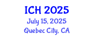 International Conference on Hematology (ICH) July 15, 2025 - Quebec City, Canada
