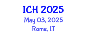 International Conference on Hematology (ICH) May 03, 2025 - Rome, Italy